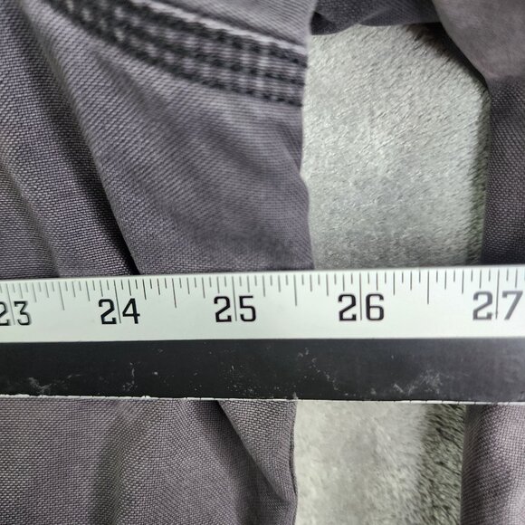 Mens Gray American Eagle Outfitters Workwear Jacket Quilted Lining Button Up XL - Picture 10 of 11